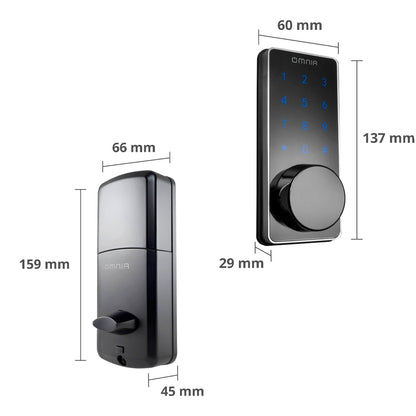 Cerradura Tipo Cerrojo Inteligente WiFi OMNIA