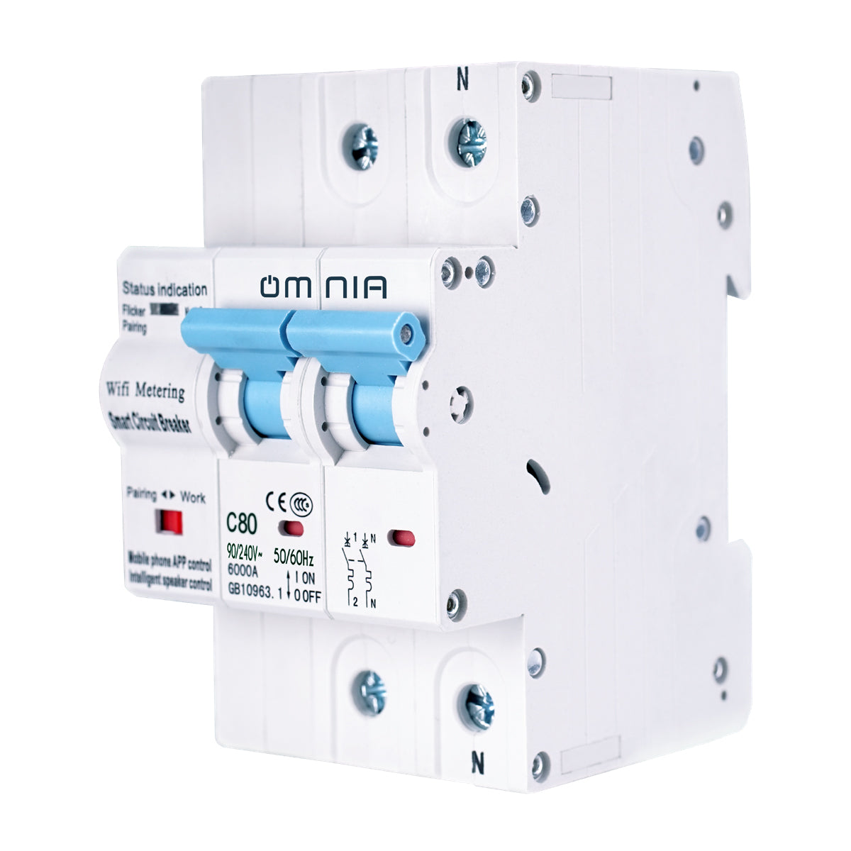 Breaker (110V/240V) Inteligente WiFi Omnia