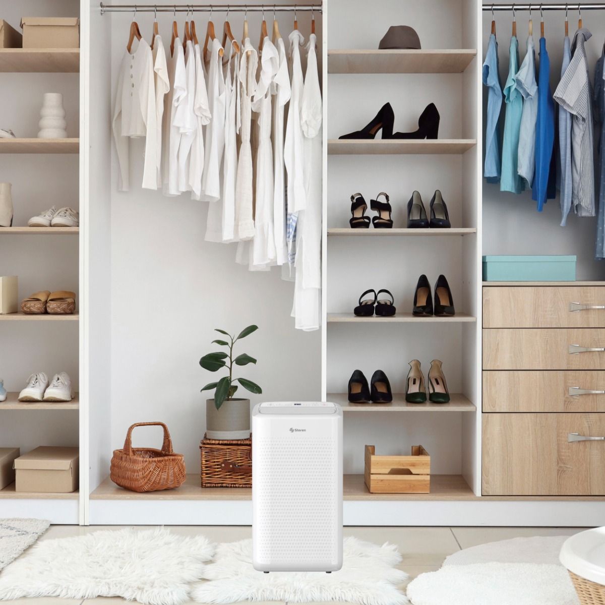 Deshumidificador electrónico Steren Wi-Fi con compresor- 10 L - Image 7